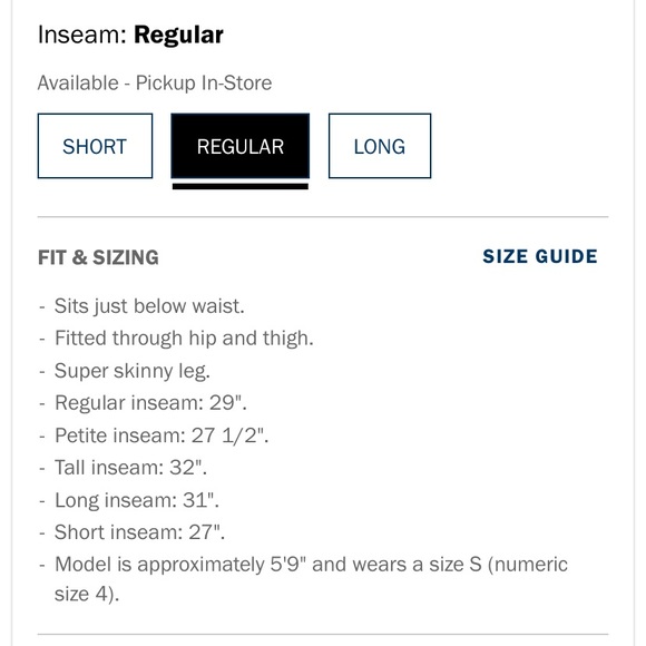 ✨Old Navy Mid-Rise Super Skinny Jeans - Picture 5 of 7